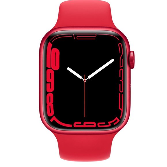 Apple Wearables Nib Sealed Apple Watch S7 4mm Gps Red Aluminum Case